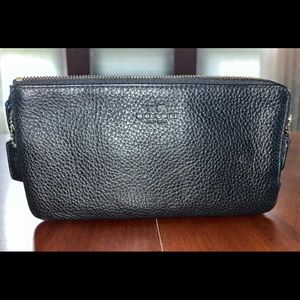 Coach Leather Wristlet Wallet